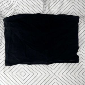 Urban Outfitters Black tube Crop top